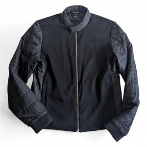 Black Hugo Boss × Mercedes F1 hybrid jacket